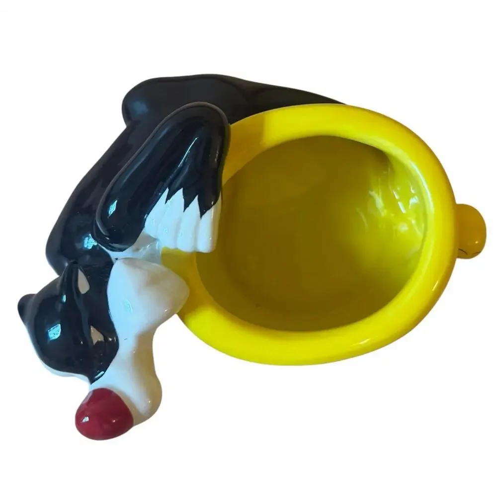 Vintage Sylvester Cat & Tweety Bird Planter Fast Shipping 3623-66